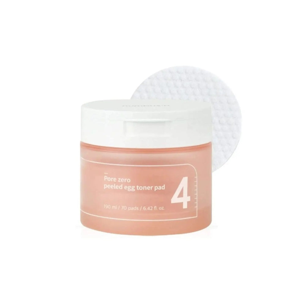 NUMBUZIN No. 4 Pore Zero Peeled Egg Toner Pad (70ea)