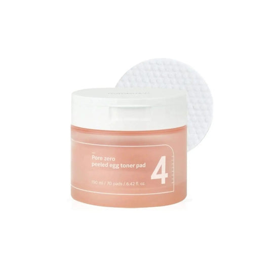 NUMBUZIN No. 4 Pore Zero Peeled Egg Toner Pad (70ea)