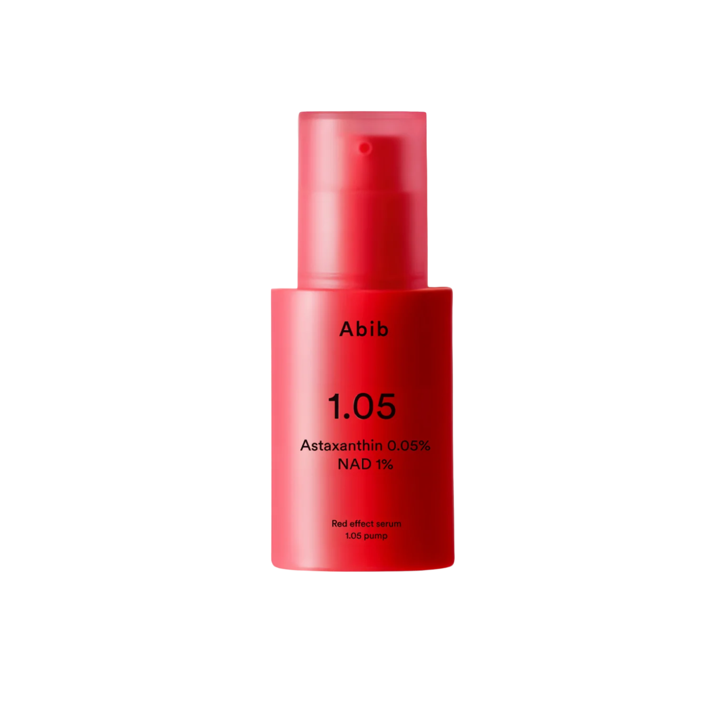 ABIB Red Effect Serum 1.05 Pump is a lightweight antioxidant serum designed to target dullness, uneven tone, and loss of firmness. Formulated with Nicotinamide Adenine Dinucleotide, Astaxanthin, Alpha-Arbutin, Ascorbic Acid, and Tocopherol, it helps support a brighter, firmer, and more revitalized-looking complexion. The hydrating formula absorbs smoothly and leaves skin looking refreshed, radiant, and healthy.