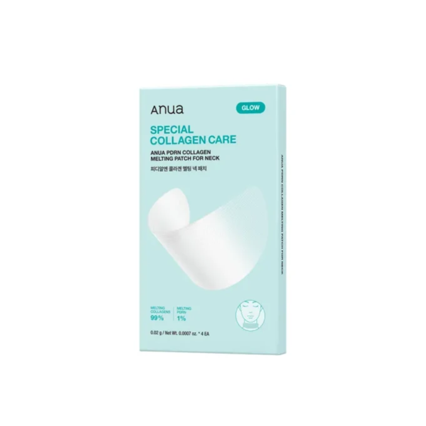 ANUA PDRN Collagen Melting Patch For Neck 4ea