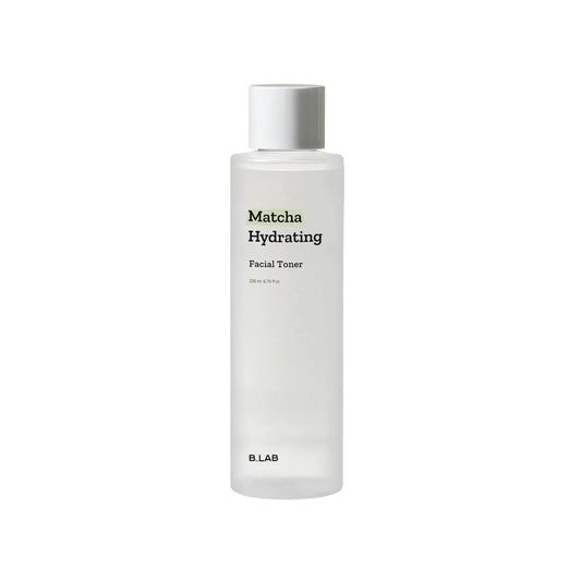 B-LAB Matcha Hydrating Facial Toner is a refreshing and nourishing toner formulated to provide deep hydration and soothing care for your skin. Enriched with 48.5% organic Matcha, this toner delivers powerful antioxidants and revitalizes your complexion. Centella Asiatica Extract calms and heals, while Allantoin and Dipotassium Glycyrrhizate reduce inflammation and soothe irritated skin. Ceramide NP strengthens the skin barrier, locking in moisture and enhancing overall skin health. With its lightweight and
