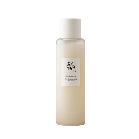 BEAUTY OF JOSEON Glow Replenishing Rice Milk is a lightweight, milky toner that hydrates, soothes, and brightens the skin. Formulated with Rice Extract, Panthenol, and Ceramide NP, it helps strengthen the skin barrier while boosting radiance. With calming ingredients like Centella Asiatica and Fig Extract, it leaves your skin soft, refreshed, and naturally glowing. Perfect for dull or dehydrated skin.