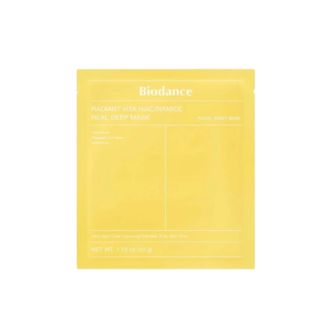 BIODANCE Radiant Vita Niacinamide Real Deep Mask