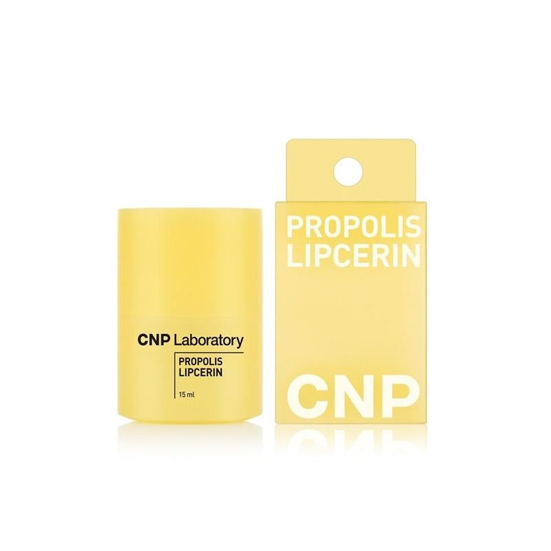 CNP LABORATORY Propolis Lipcerin is a rich lip care balm that helps repair dryness and maintain long-lasting moisture. Enriched with Propolis, Honey Extract, and Ceramides, it supports the lip barrier while keeping lips soft, smooth, and comfortable throughout the day.