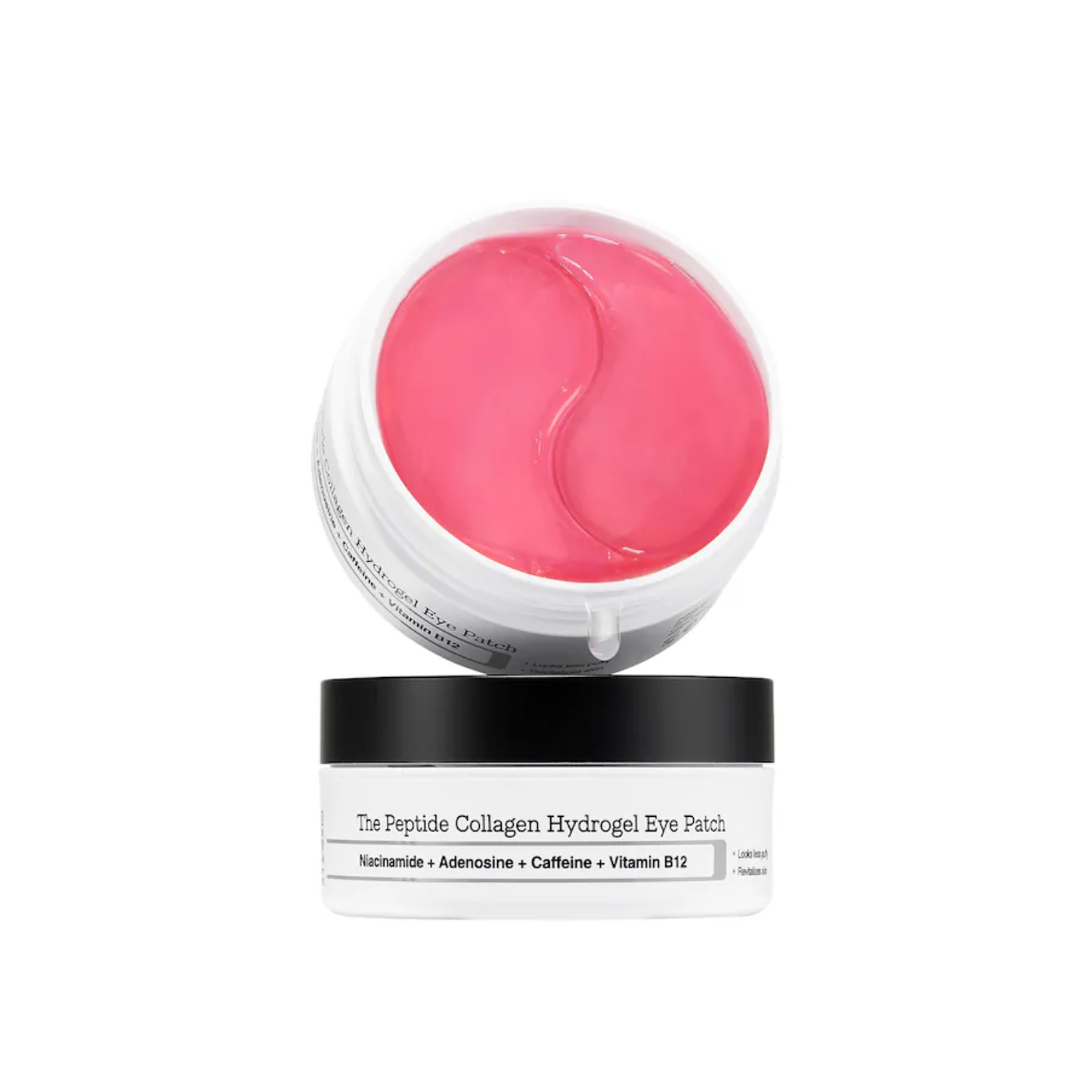 COSRX The Peptide Collagen Hydrogel Eye Patch is a hydrating and firming eye treatment designed to refresh tired-looking under-eyes. Formulated with Collagen, Niacinamide, Peptides, Panthenol, and multiple forms of Hyaluronic Acid, it helps plump, smooth, and brighten the delicate eye area. Adenosine and Acetyl Tetrapeptide-5 help improve the look of fine lines and puffiness, while the cooling hydrogel texture leaves the skin feeling soothed, soft, and revitalized. Perfect for daily use or whenever the unde