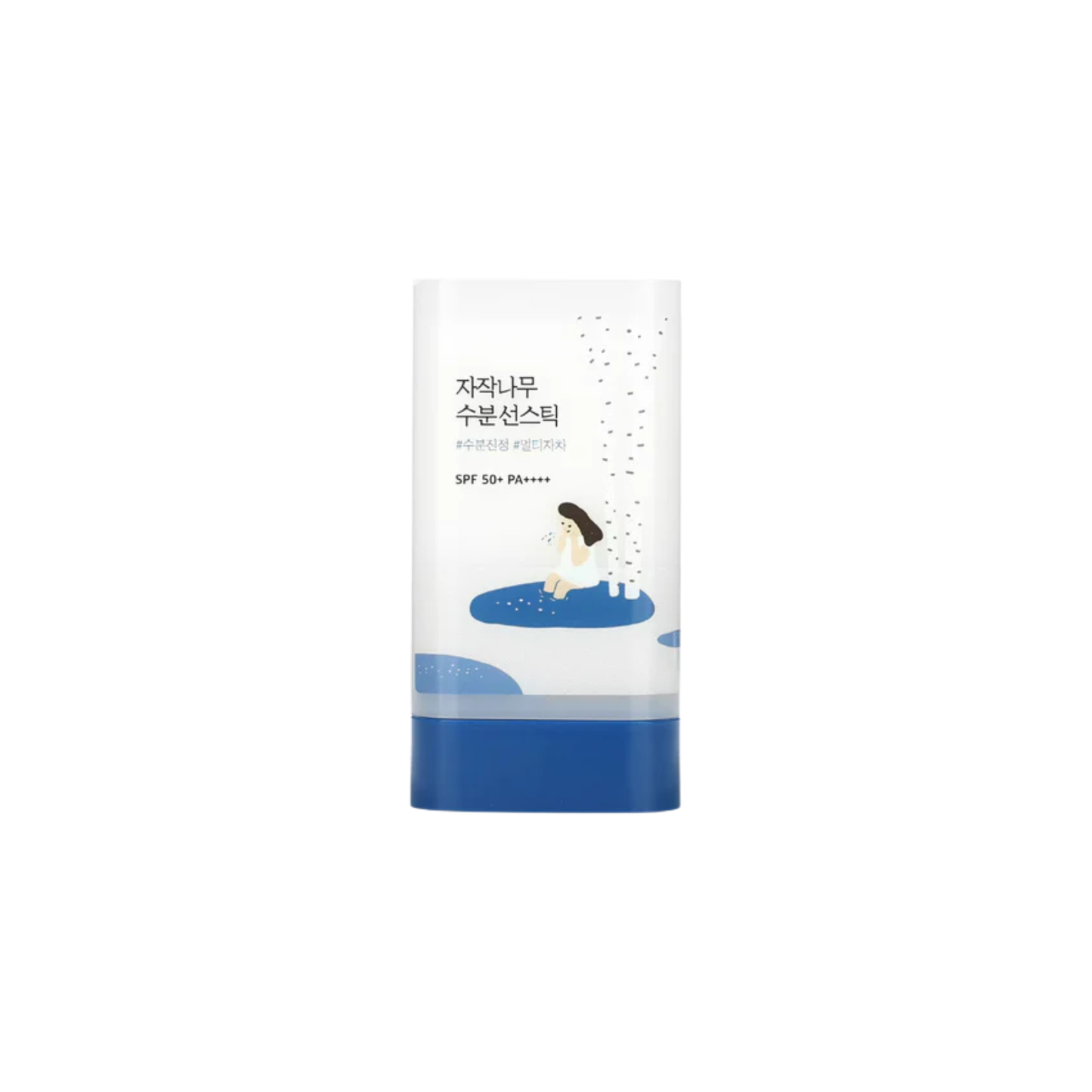 ROUND LAB Birch Juice Moisturizing Sun Stick is an easy-to-use chemical sunscreen stick that provides strong SPF 50+ PA++++ protection while delivering hydrating and soothing skin care benefits. Formulated with Birch Juice, Aloe Barbadensis Leaf Extract, Laminaria Japonica Extract, Sodium Hyaluronate, Hyaluronic Acid, Glycerin, and Glyceryl Glucoside, it helps moisturize, cool, and comfort skin that feels dry or irritated from sun exposure. Niacinamide, Adenosine, and 12 types of Peptides help brighten the