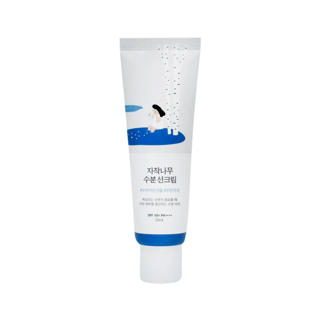 ROUND LAB Birch Juice Moisturizing Sunscreen is a lightweight, hydrating sunscreen that offers broad-spectrum protection while soothing and nourishing the skin. Infused with Birch Juice, Niacinamide, and Hyaluronic Acid, it helps to brighten, hydrate, and maintain the skin barrier. The non-greasy formula absorbs smoothly, making it ideal for daily use, even under makeup. Suitable for all skin types, including sensitive skin.