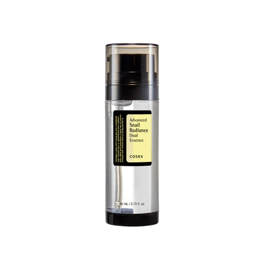 COSRX Advanced Snail Radiance Dual Essence 80ml - K-SKIN BOUTIQUE authentic korean skincare toronto ottawa calgary montreal vancouver canada natural organic vegan cruelty-free cosmetics kbeauty free shipping clean beauty skin routine makeup