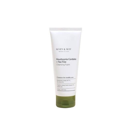 MARY & MAY Houttuynia Cordata + Tea Tree Cleansing Foam 150ml
