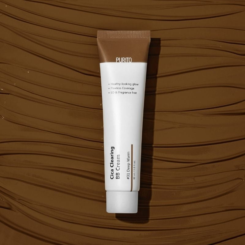 PURITO Cica Clearing BB Cream 30ml (Multiple Colors)