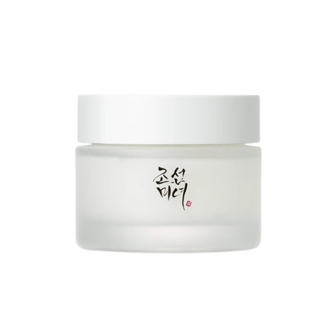 BEAUTY OF JOSEON Dynasty Cream is an elegant formulation that blends traditional Korean herbal ingredients with modern skincare science. Key ingredients like Ginseng Root Water and Rice Bran Water are known for their revitalizing properties, working to enhance skin elasticity and brightness. The cream is also enriched with Niacinamide and Squalane to improve skin tone and hydration, while Ceramides and Hyaluronic Acid help to strengthen the skin barrier and lock in moisture. This luxurious cream is ideal fo