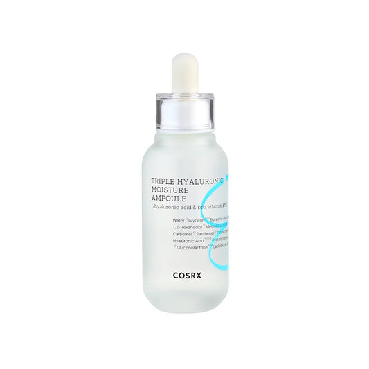 COSRX Hydrium Triple Hyaluronic Moisture Ampoule 40ml - K-SKIN BOUTIQUE authentic korean skincare toronto ottawa calgary montreal vancouver canada natural organic vegan cruelty-free cosmetics kbeauty free shipping clean beauty skin routine makeup
