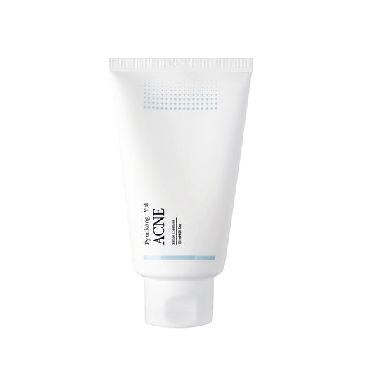 PYUNKANG YUL Acne Facial Cleanser is a gentle foaming cleanser made for acne-prone skin. Formulated with Willow Bark Extract and Niacinamide derivatives, it helps remove excess oil, unclog pores, and clear impurities without stripping the skin. Soothing ingredients like Centella Asiatica, Green Tea, and Chamomile calm irritation, while Copper Tripeptide-1 supports skin repair. The result is clean, refreshed, and balanced skin that feels comfortable after every wash.
