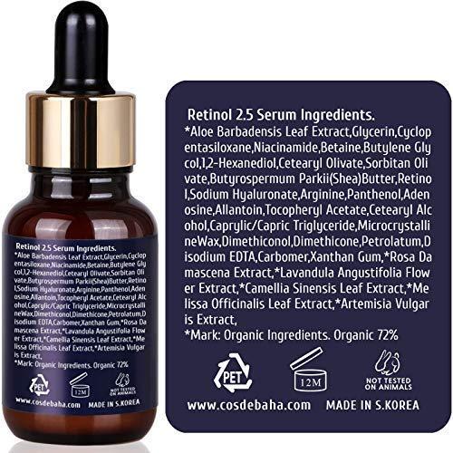 COS DE BAHA (RS) Retinol 2.5% Serum with Vitamin E