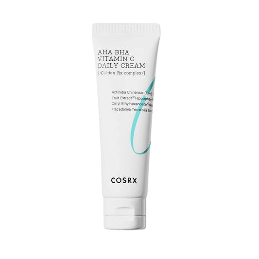 COSRX AHA/BHA Refresh Vitamin C Daily Cream 50ml - K-SKIN BOUTIQUE authentic korean skincare toronto ottawa calgary montreal vancouver canada natural organic vegan cruelty-free cosmetics kbeauty free shipping clean beauty skin routine makeup
