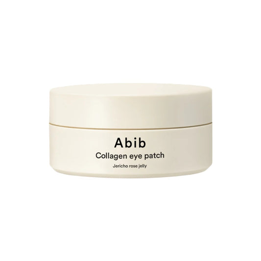 ABIB Collagen Eye Patch Jericho Rose Jelly is a hydrating and firming eye treatment designed to refresh tired under-eyes. Infused with Collagen, Niacinamide, and Jericho Rose Extract, it helps brighten, smooth, and reduce the look of fine lines. Soothing ingredients like Panthenol, Caffeine, and Ceramide NP boost moisture and elasticity, leaving the eye area plump and revitalized.