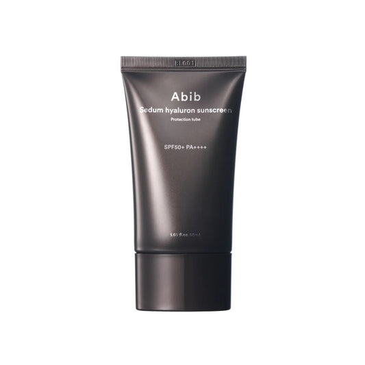 ABIB Sedum Hyaluron Sunscreen Protection Tube is a hydrating sunscreen that offers SPF 50+ PA++++ broad-spectrum protection while deeply moisturizing the skin. Infused with Sedum Sarmentosum Extract and multiple forms of Hyaluronic Acid, this sunscreen not only shields your skin from harmful UV rays but also keeps it plump and hydrated throughout the day. The lightweight formula absorbs quickly without leaving a greasy residue, making it ideal for daily use under makeup or on its own. Perfect for all skin t