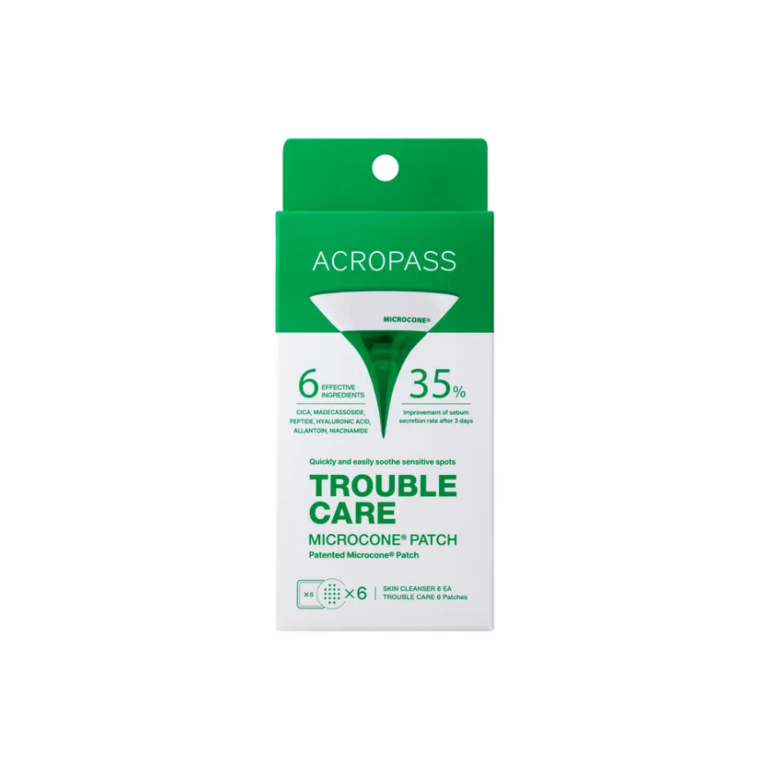 CROPASS Trouble Care Microcone Patch Set - Acne Treatment | K Skin ...
