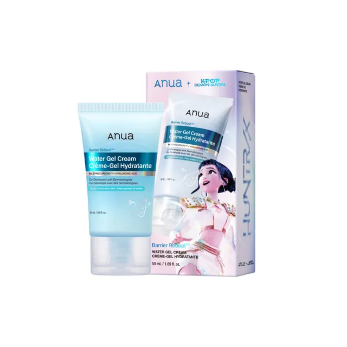 ANUA Kpop Demon Hunter Barrier Reboot Water Gel Cream 50ml