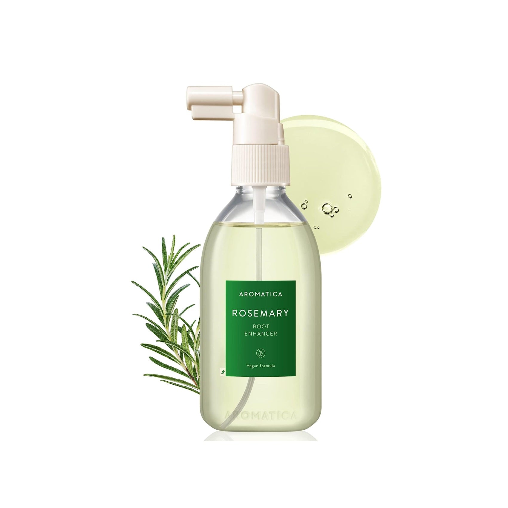 AROMATICA Rosemary Active V Anti-Hair Loss Tonic is a revitalizing scalp treatment designed to reduce hair fall and support healthier, thicker-looking hair. Formulated with Rosemary Oil, Biotin, and Caffeine, it energizes the scalp while promoting circulation and strengthening the roots. A blend of herbal extracts and peptides helps soothe irritation and nourish follicles for improved hair vitality. Perfect for those experiencing thinning hair or scalp imbalances.
