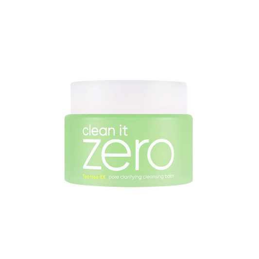 BANILA CO Clean It Zero Cleansing Balm Pore Clarifying offers a deep-cleansing experience specifically designed to target and refine pores. Formulated with potent ingredients like Tea Tree Extract and Salicylic Acid, this balm effectively removes impurities and controls oil, making it perfect for those with oily or acne-prone skin. Jojoba Seed Oil in the mix ensures the skin stays hydrated and calm, while natural exfoliants help to gently clear away dead skin cells. Ideal for achieving a fresh, clear comple