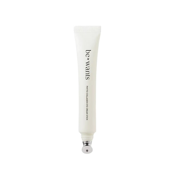 BE WANTS Phyto Collagen Eye Cream Stick is a nourishing eye treatment created to hydrate, firm, and brighten the under-eye area. Enriched with Collagen Extract, Niacinamide, and Retinol, it helps improve elasticity and soften the appearance of fine lines. Botanical extracts like Centella Asiatica and Panax Ginseng Berry help soothe and revitalize delicate skin. The smooth, creamy stick format allows for precise and convenient application, delivering moisture and care without a greasy feel.