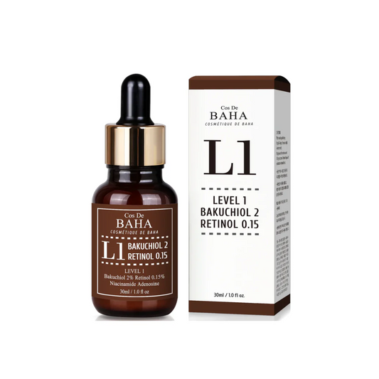 COS DE BAHA (L1) Bakuchiol 2% + Retinol 0.15% Serum 30ml