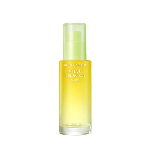 Anti-aging serum with natural ingredients helps brighten the skin and reduces the appearance of dark spots and hyperpigmentation for brighter, more even-toned, radiant skin. The serum's key ingredient is a Green Tangerine Extract, rich in vitamin C and other antioxidants. This extract helps to protect the skin from environmental damage and promotes collagen production, reducing the appearance of fine lines and wrinkles. Serum also contains Niacinamide, Arbutin and Turmeric Root Extract, to even out the skin