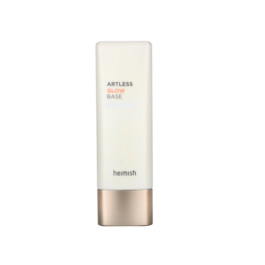 HEIMISH Artless Glow Base delivers a radiant, healthy glow while keeping your skin hydrated and smooth. Formulated with Niacinamide and botanical extracts such as Rosa Canina, Thyme, and Peppermint, it nourishes and calms the skin, creating a flawless base. Its lightweight, silky texture enhances your natural complexion, making it ideal for makeup preparation or a luminous everyday finish.