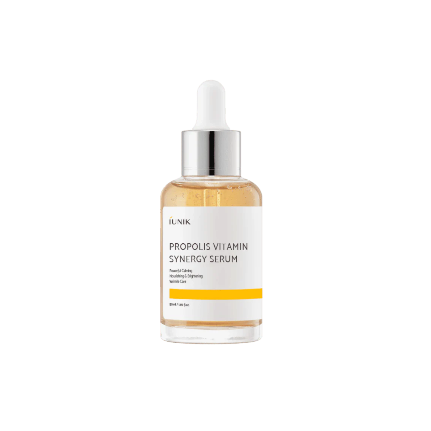 IUNIK Propolis Vitamin Synergy Serum is a revitalizing Korean serum crafted to hydrate, soothe, and enhance natural radiance. Powered by Propolis for calming care and Sea Buckthorn for brightening, it delivers a balanced blend of Niacinamide, Hyaluronic Acid, and botanical ferments to improve tone, replenish moisture, and support smoother, healthier-looking skin. Ideal for dull, sensitive, or tired skin in need of a nourishing glow