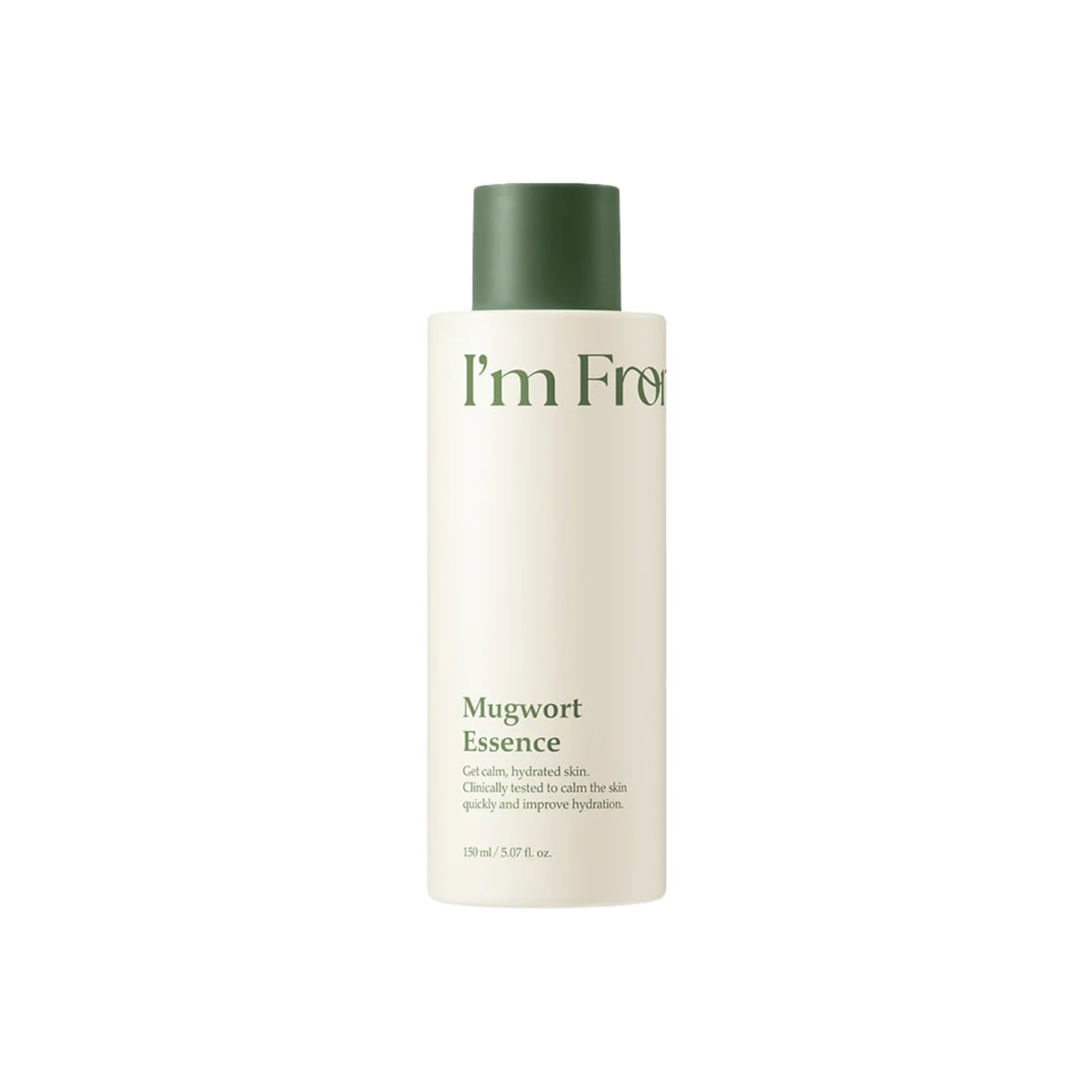I'M FROM Mugwort Essence is a refreshing, calming treatment formulated with Artemisia Princeps Extract (Mugwort), Glycerin, and Sodium Hyaluronate to soothe irritated skin and restore moisture. Made with Mugwort aged for three years in Ganghwa, Korea, this lightweight essence helps balance excess sebum, reduce the appearance of redness, and maintain a hydrated, healthy-looking complexion.