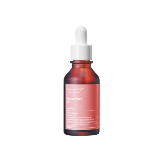 MARY & MAY Multi Hyaluronics Serum is a deeply hydrating serum formulated with multiple types of Hyaluronic Acid to deliver moisture to every layer of the skin. Lightweight yet powerful, it helps plump, smooth, and replenish, leaving the skin soft, supple, and refreshed. Perfect for daily use to maintain long-lasting hydration and a healthy glow.