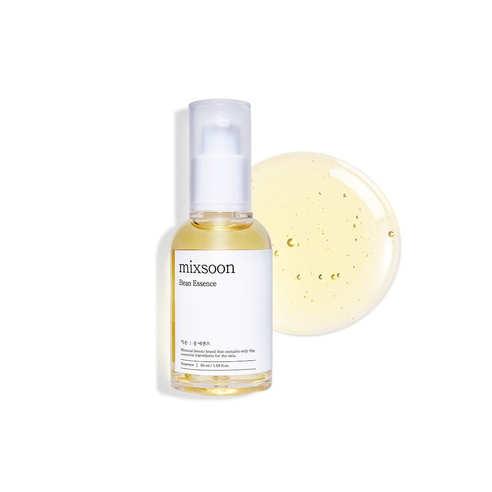 MIXSOON Bean Essence is a gentle, skin-refining essence that hydrates, smooths, and lightly exfoliates. Made with fermented extracts like Soybean, Pomegranate, and Barley, it helps remove dead skin cells, improve texture, and boost radiance. Its mild formula makes it suitable for all skin types, including sensitive skin, leaving the skin soft, clear, and balanced.