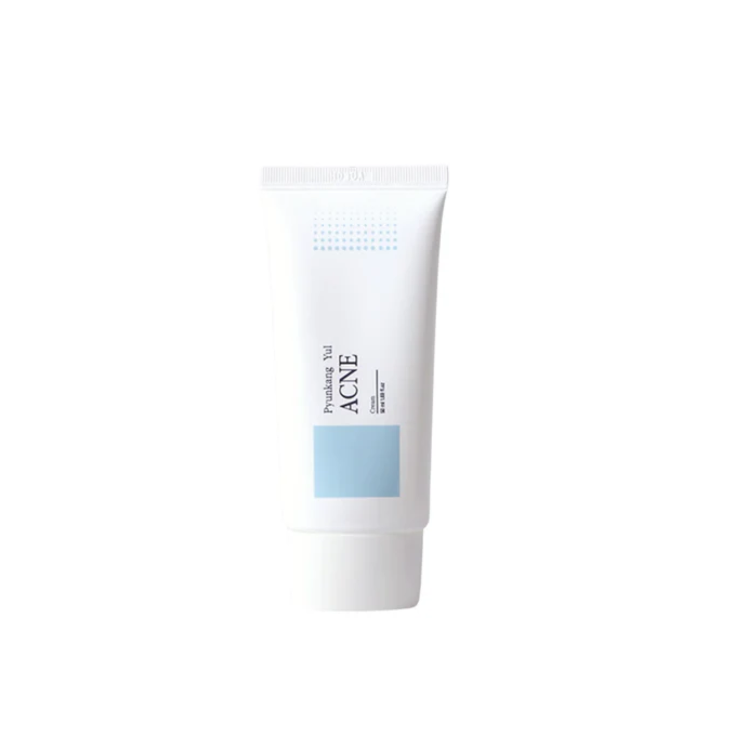 PYUNKANG YUL Acne Cream is a lightweight gel moisturizer designed to calm troubled skin, balance excess oil, and keep acne-prone skin comfortably hydrated. Formulated with Willow Bark Extract and Niacinamide, it helps refine pores, support a clearer-looking complexion, and improve uneven tone. Centella Asiatica, Green Tea, Licorice Root, and Chamomile help soothe irritation, while Copper Tripeptide-1 supports skin recovery. The fast-absorbing texture leaves skin feeling smooth, fresh, and balanced without g