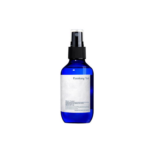 PYUNKANG YUL Mist Toner is a refreshing facial mist designed to instantly hydrate and calm the skin. Formulated with Coptis Japonica Extract for soothing benefits, along with Hyaluronic Acid and Glycerin to replenish moisture, it leaves skin feeling balanced and comfortable. Perfect for all skin types, it can be used anytime for a quick boost of hydration.
