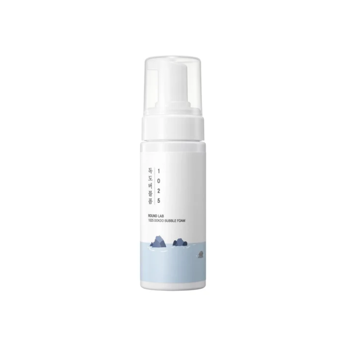 ROUND LAB 1025 Dokdo Bubble Foam is a gentle foaming cleanser designed to remove impurities, excess oil, and daily buildup while keeping skin feeling fresh and hydrated. Formulated with Sea Water and Salicylic Acid, it helps cleanse pores and gently remove dead skin cells for smoother-looking skin. Centella Asiatica, Green Tea, Panthenol, and Allantoin help soothe and comfort the skin, while multiple forms of Hyaluronic Acid provide lightweight hydration. Ideal for normal, combination, oily, and acne-prone 