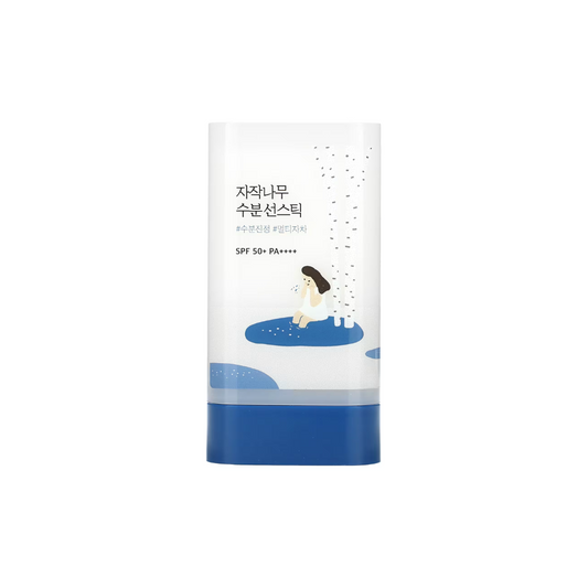 ROUND LAB Birch Juice Moisturizing Sun Stick is a convenient and hydrating sunscreen stick enriched with Birch Juice and Adansonia Digitata Seed Extract (1,045ppm) to deliver deep hydration while providing SPF50+ PA++++ protection. Its lightweight formula is powered by Niacinamide to brighten the skin and a blend of Hyaluronic Acid and Sodium Hyaluronate to lock in moisture. Infused with soothing ingredients like Aloe Vera Extract and Portulaca Oleracea Extract, this sun stick glides effortlessly, leaving n
