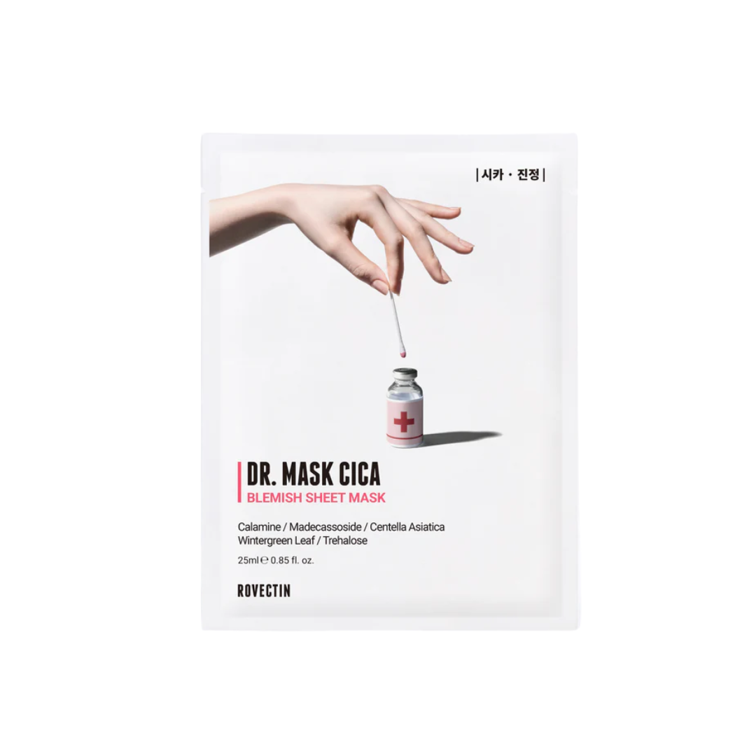 ROVECTIN Dr. Mask Cica Blemish Sheet Mask