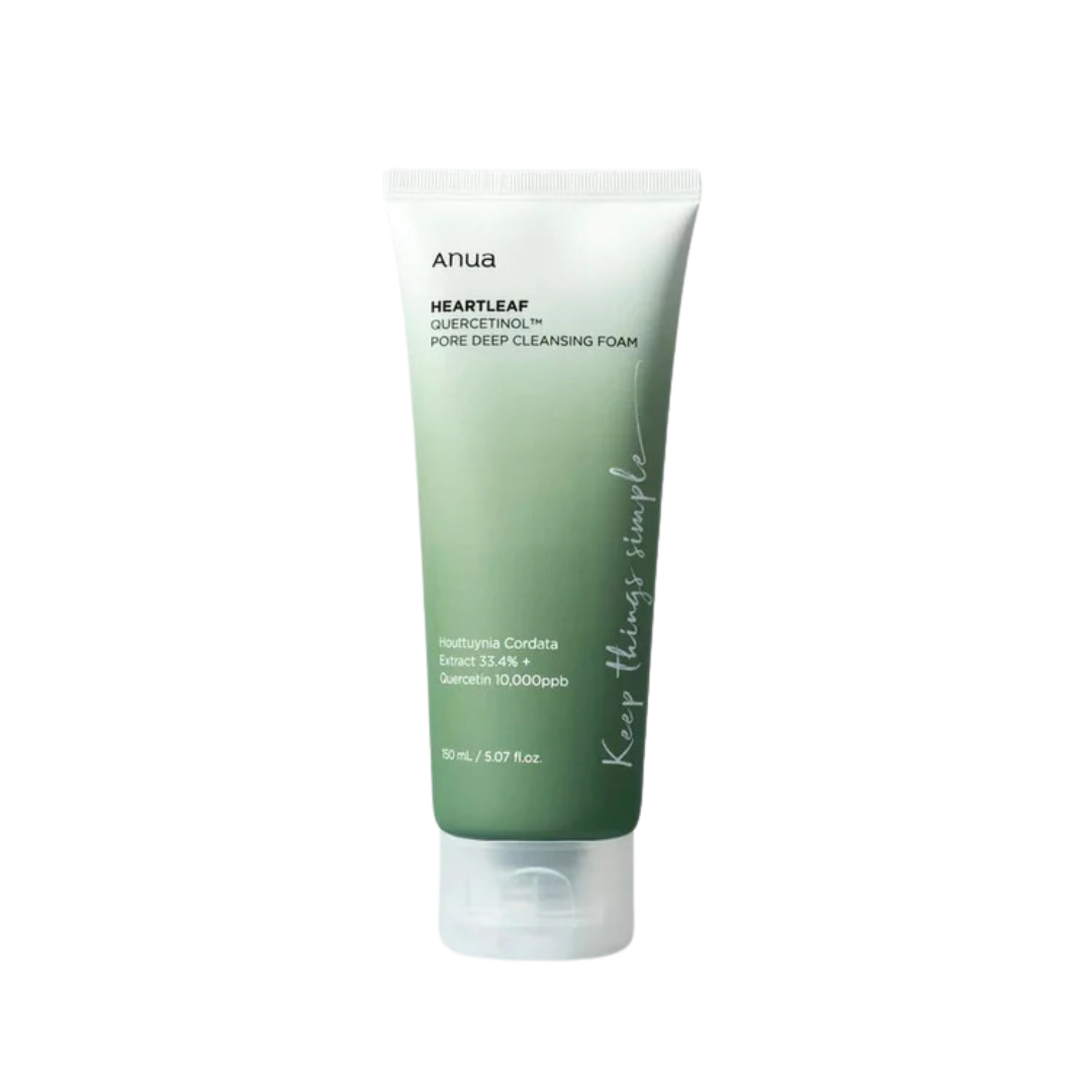 ANUA Heartleaf Quercetinol Pore Deep Cleansing Foam 150ml