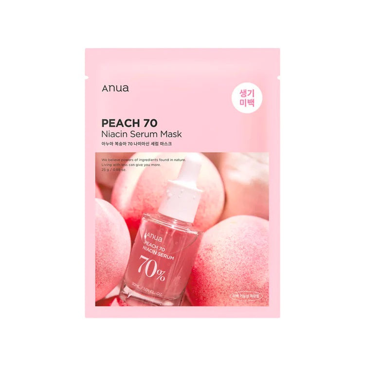 ANUA Peach 70 Niacin Serum Mask