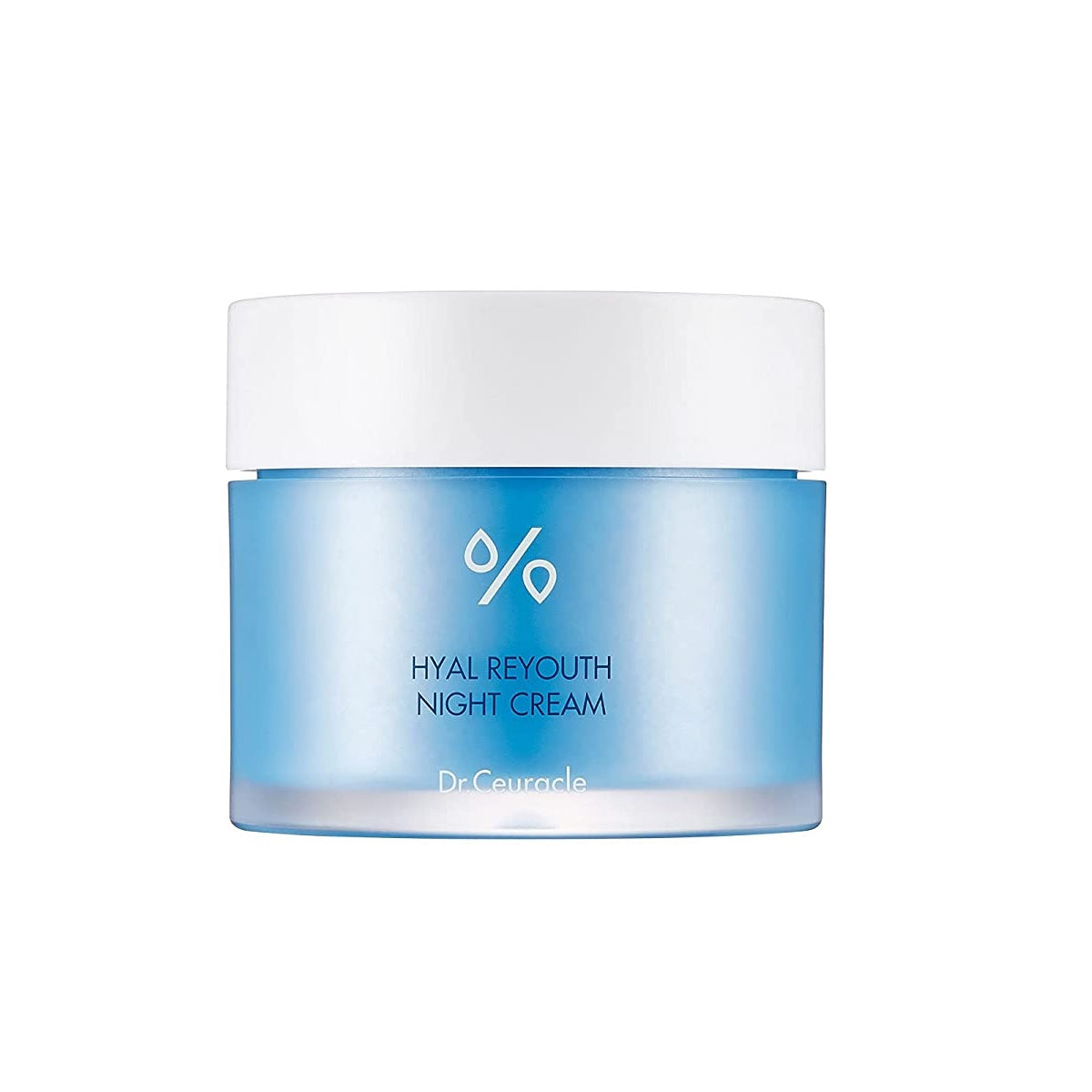 DR. CEURACLE Hyal Reyouth Night Cream is a deeply hydrating overnight moisturizer designed to replenish and strengthen the skin while you sleep. Formulated with multiple types of Hyaluronic Acid, it helps deliver long-lasting hydration and improve skin elasticity. Nourishing ingredients like Macadamia Seed Oil, Niacinamide, and Panthenol help support the skin barrier while smoothing and softening the complexion. The rich yet comfortable texture absorbs easily, leaving skin feeling hydrated, plump, and refre