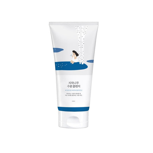 ROUND LAB Birch Juice Moisturizing Cleanser is a gentle cleanser infused with 10,000 ppm of Birch Juice to hydrate and calm the skin while effectively cleansing. It features Ascorbic Acid to brighten and revitalize the complexion, along with Sodium Hyaluronate and Hyaluronic Acid for lasting moisture. With natural extracts like Artemisia Annua and Quillaja Saponaria Bark, this cleanser leaves the skin feeling soft, refreshed, and glowing. Suitable for all skin types, it's perfect for daily use.