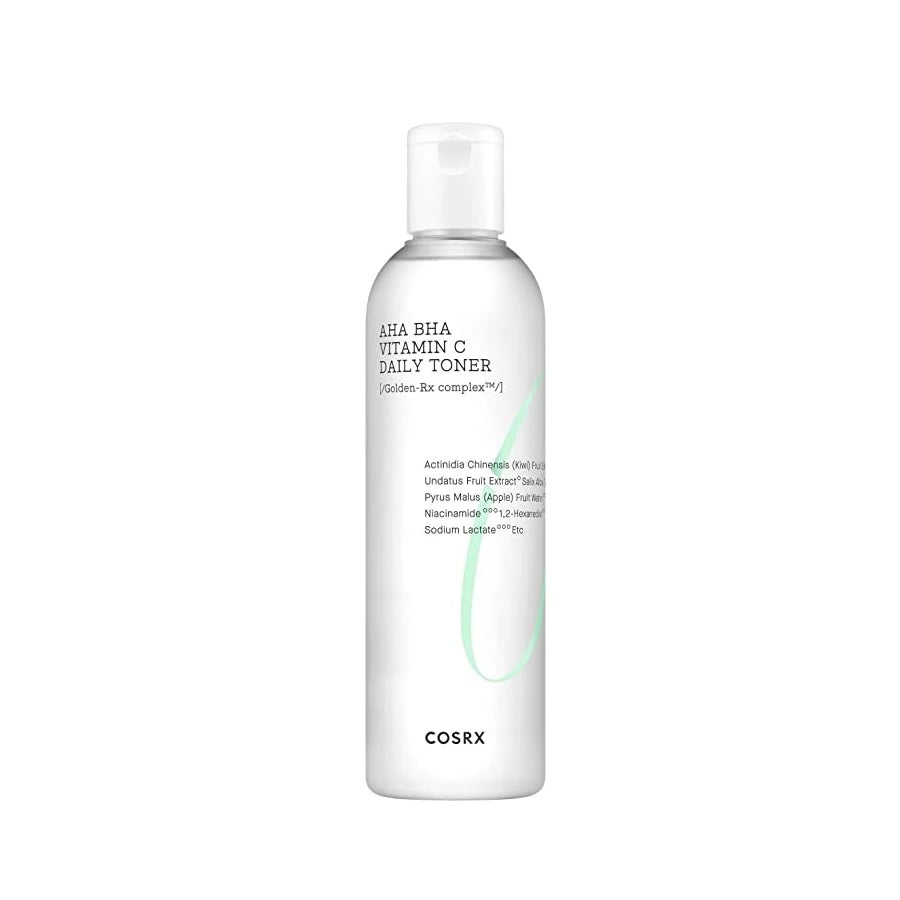 COSRX AHA BHA Vitamin C Daily Toner 150ml - K-SKIN BOUTIQUE authentic korean skincare toronto ottawa calgary montreal vancouver canada natural organic vegan cruelty-free cosmetics kbeauty free shipping clean beauty skin routine makeup