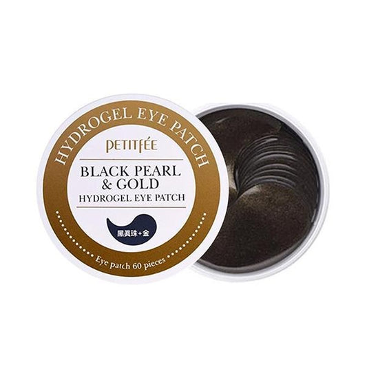 PETITFEE Black Pearl & Gold Eye Patch 60pcs