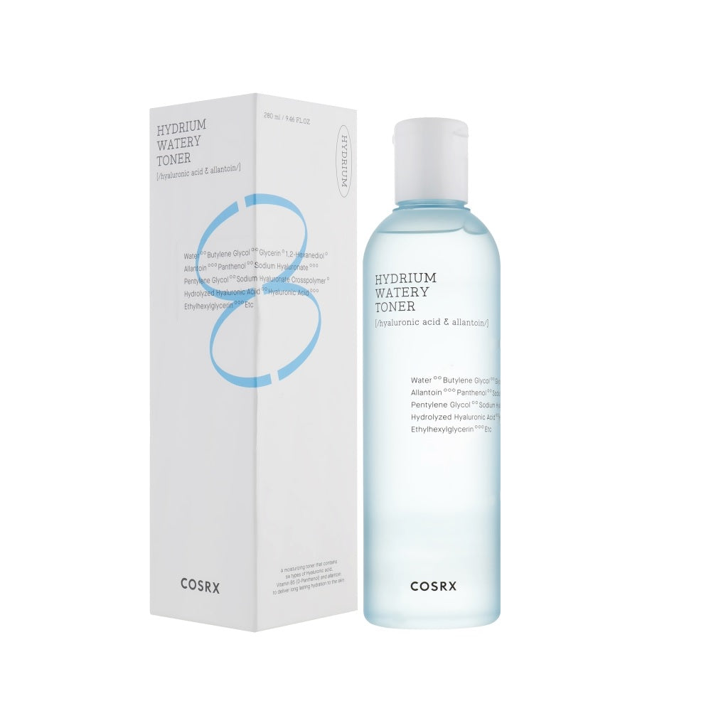 COSRX Hydrium Watery Toner 150ml - K-SKIN BOUTIQUE authentic korean skincare toronto ottawa calgary montreal vancouver canada natural organic vegan cruelty-free cosmetics kbeauty free shipping clean beauty skin routine makeup