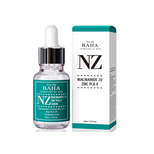 COS DE BAHA (NZ) Niacinamide 20% + Zinc 4% Serum 30ml