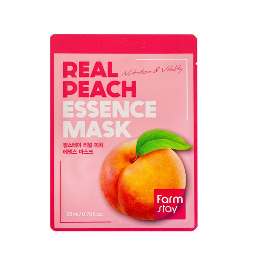FARM STAY Real Peach Essence Mask