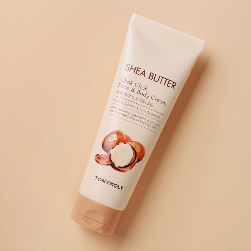 TONYMOLY Shea Butter Chok Chok Face & Body Cream 250ml