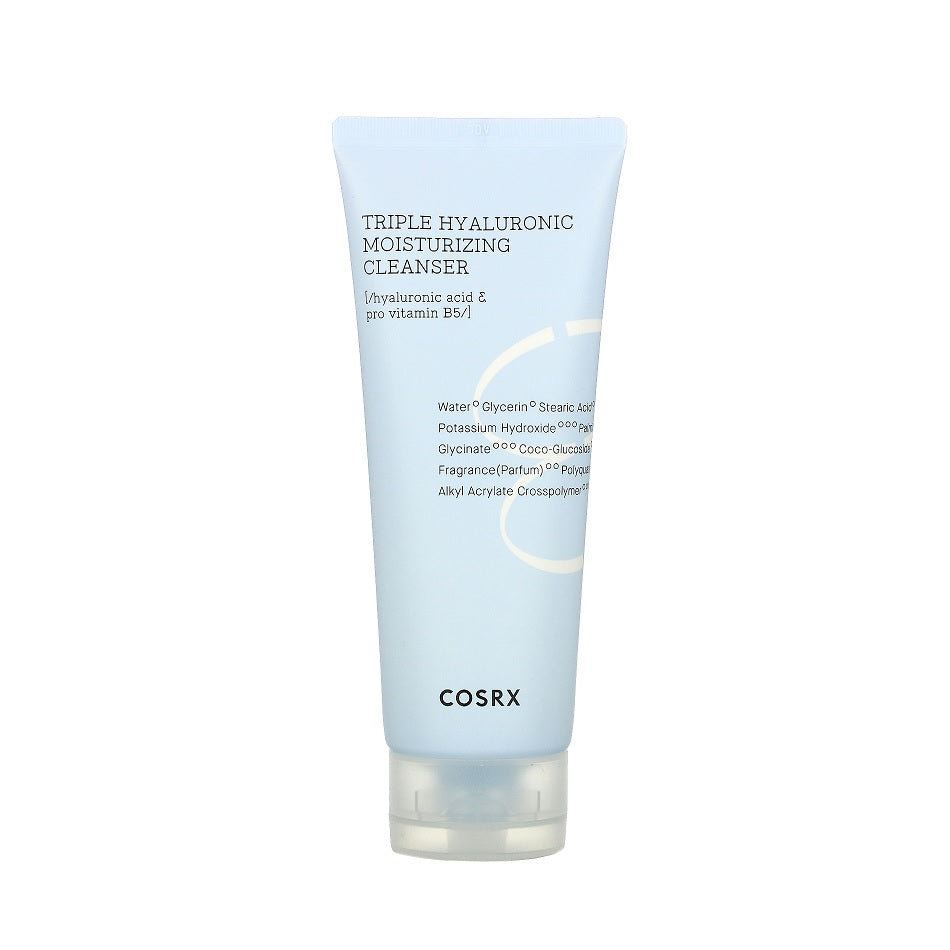 COSRX Hydrium Triple Hyaluronic Moisturizing Cleanser 150ml - K-SKIN BOUTIQUE authentic korean skincare toronto ottawa calgary montreal vancouver canada natural organic vegan cruelty-free cosmetics kbeauty free shipping clean beauty skin routine makeup